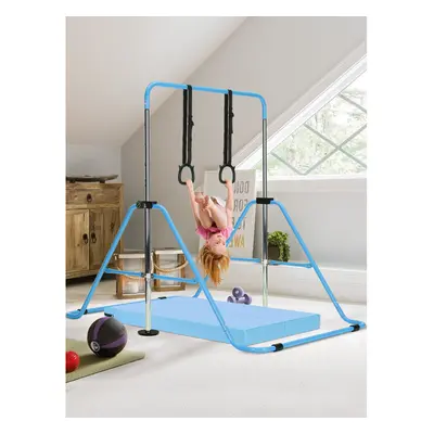 (6?Blue) Adjustable Kid Gymnastics Bar Training Bar