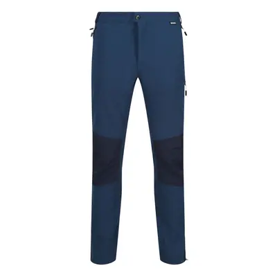 (38R, Moonlight Denim/Navy) Regatta Mens Questra V Hiking Trousers