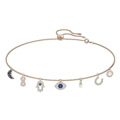 Women's Symbolic Evil Eye Crystal Jewelry Collection (Charm Necklace)