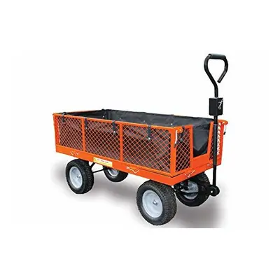 Sherpa Large Utility Garden Trolley Cart with Puncture Proof Tyres and Liner SLGT3