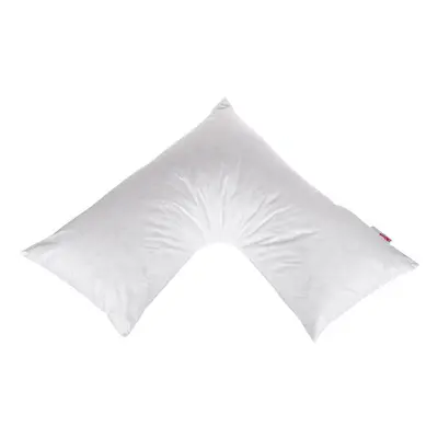 Homescapes Orthopaedic V Shaped Pillow Duck Feather and Down