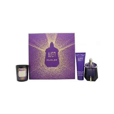 Thierry Mugler Alien EDP 30ml Spray + 50ml Body Lotion + 50ml Shower Gel