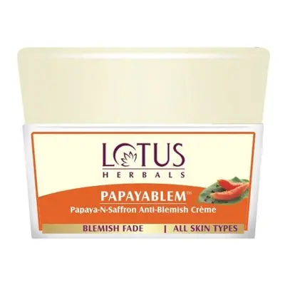 Papayablem Papaya N Saffron Anti Blemish Creme 50G Blemish Fade All Skin Types Ship From Uk By L