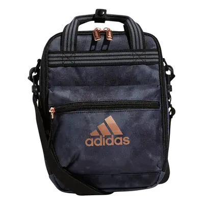 adidas Squad Insulated Lunch Bag Stone Wash CarbonRose Gold One Size