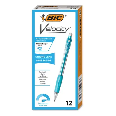 BIC MV11BK Velocity Original Mechanical Pencil 9mm Turquoise