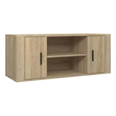 (sonoma oak) vidaXL TV Cabinet Engineered Wood TV Console Media HiFi Cabinet Multi Colours