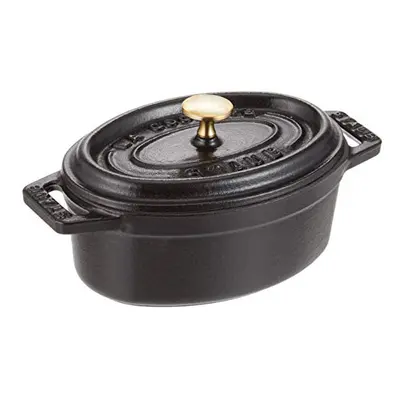 STAUB cocotte Oval 11cm Black