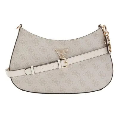 GUESS Noelle Top Zip Shoulder Bag Dove Logo