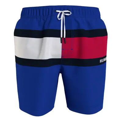 Tommy Hilfiger Men's Big & Tall Logo Swim Trunks with Quick Dry Ro