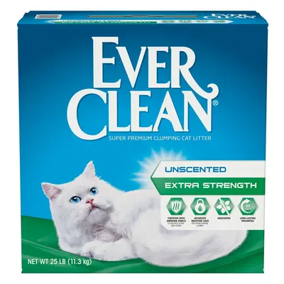 Ever Clean Extra Strength Clumping Clay Pet Litter for Cats lb Box