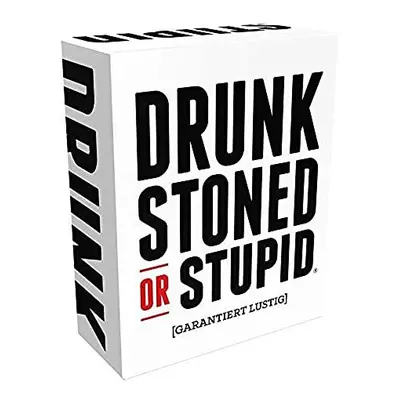 Asmodee Drunk, Stoned or Stupid, Party Game, Card Game, German