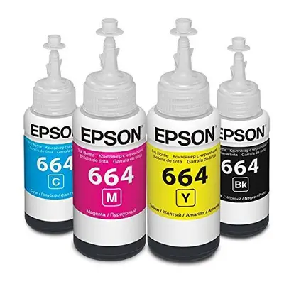 Epson T6641 70ml Pages Black Ink Cartridge - Ink Cartridges (Black, Epson L110 L300 L210 L355 L5