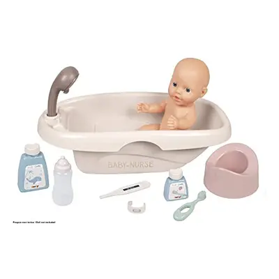 - Baby Nurse Doll Bath with Baby Bottle and Many Accessories, Doll Accessories for Dolls up to c