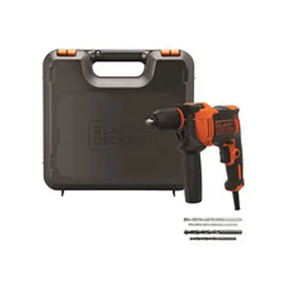 Black & Decker Corded Hammer Drill With Masonry Drill Bit W