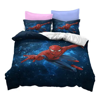 (Style 10, King) Spiderman Bedding Single Double Duvet Cover Set