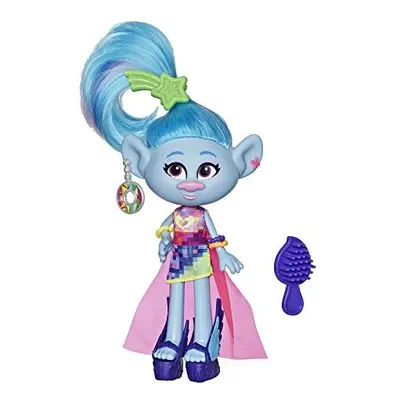 DreamWorks Trolls Glam Chenille Fashion Doll with Dress, Shoes, and More, Inspired by Trolls Wor