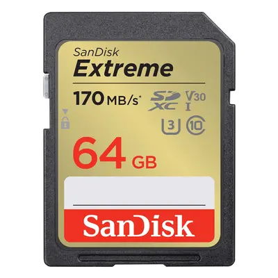 Sandisk SD Extreme Class UHSI (64GB, SDSDXV2-064G-GNCIN)