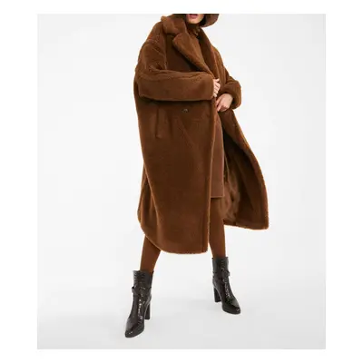 (M) MAX MARA Teddy Bear Icon Coat In Tobacco