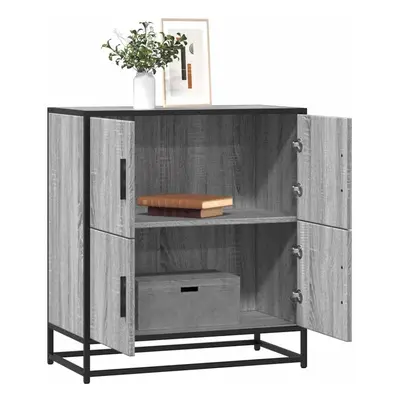 vidaXL Sideboard Grey Sonoma 68x35x76 cm Engineered Wood storage cabinet