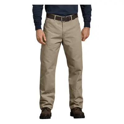 Dickies Men's Relaxed Fit Straight-Leg Duck Carpenter Jean Desert San