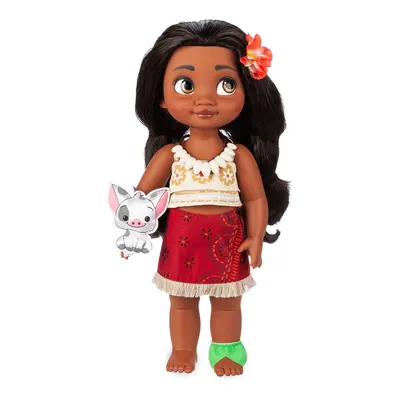 Disney Animators' Collection Moana Doll - Inch Toy Figure Molded Details Fully Posable Toy in Sa