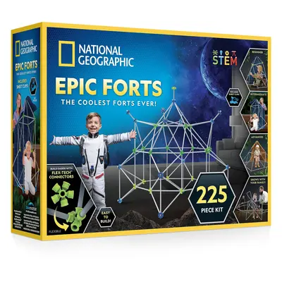 National Geographic Indoor Fort Building Kit - Pieces for Creative