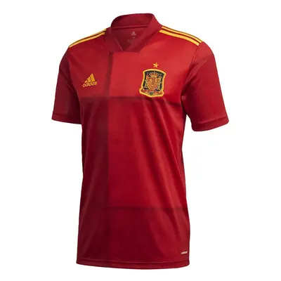 adidas Spain Home Jersey - Red-Yellow 2XL