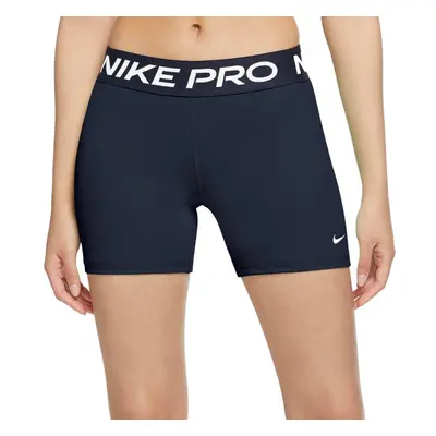 Nike Women's Pro 3"" Shorts CZ9831 Size Large Obsidian/White