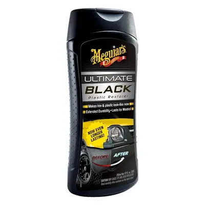 Meguiar's Ultimate Black Plastic Trim Restorer 355ml Makes black plastic & trim look like new pa