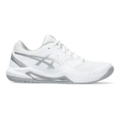 ASICS Women's Gel-Dedicate Tennis Shoes 8.5 White/Pure Silver