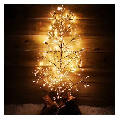 3ft Warm White Christmas Tree Starburst LED Garden Lights Outdoor Decoration