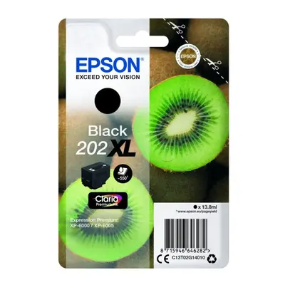 Epson C13T02G14010 (202XL) Ink cartridge black, pages, 14ml