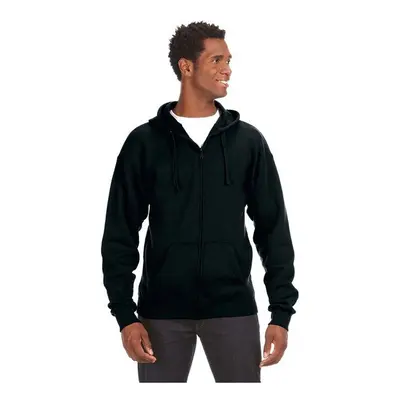 Adult Premium Full-Zip Fleece Hooded Sweatshirt - OXFORD - S(D0102H783TJ)