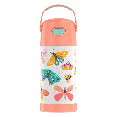 THERMOS FUNTAINER F4101 Stainless Steel Kids Bottle Ounce Butterfly