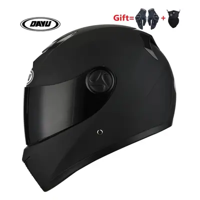 (B10, M) Gifts Full Face Motorcycle Helmet Dual Lens Motorbike Helmet Double