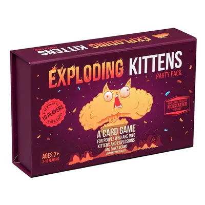 Exploding Kittens Party Pack Card Game|Family Game Night|Funny Card Games For Adults, Teens & Ki