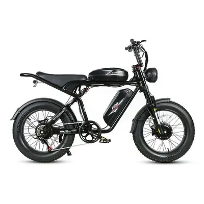 (Black) SAMEBIKE M20-III,Electric Bike Bttery 48V 36AH,2000W