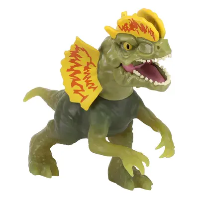 Heroes of Goo Jit Zu Jurassic World Hero Pack Dilophosaurus More Than 4"" Long - Stretchy Squish