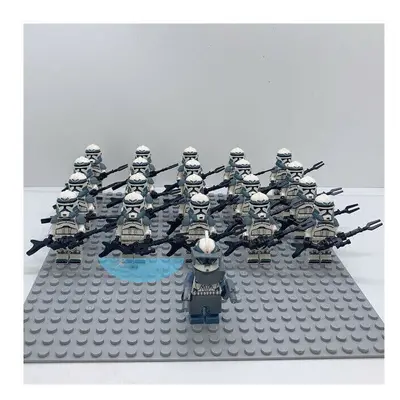 Fit Lego Star Wars WolfPack Clones Minifigures Toy