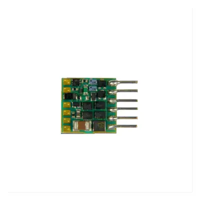 DCC Decoder Pin 6fn 0.7a with Brake Button