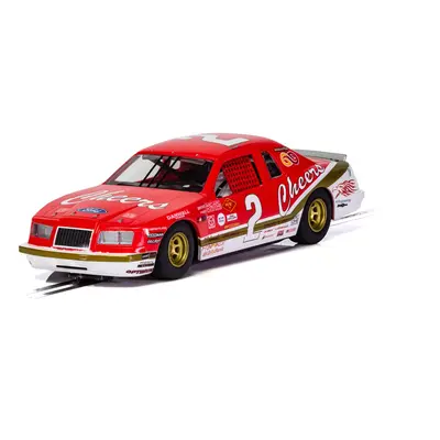 Scalextric Ford Thunderbird 'Cheers' #2 1:32 Slot Race Car C4067 Red