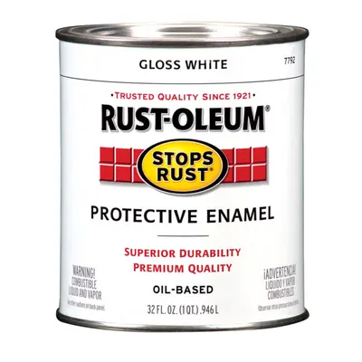 PAINT QT GLOS WHITE RO Pack of