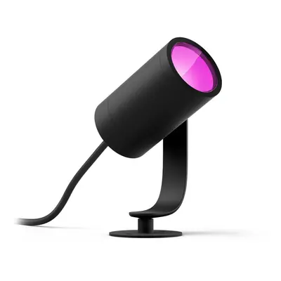 Philips Hue White & Color Ambiance Lily Spot flg. VerlÃ¤ngerung Schwarz 700lm