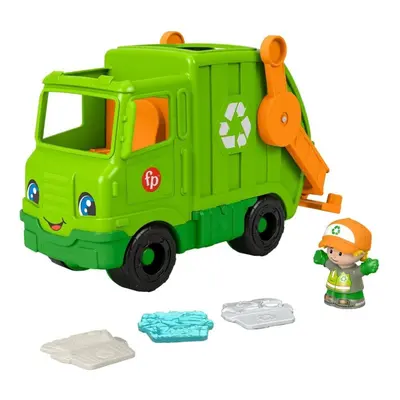 Fisher Price Little People Recycling Truck Multicolour