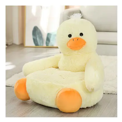 (Duck) Cartoon Elephant Rabbit Monkey Pet Sofa Toy Pink Pig Lazy Child Small Sofa Chair