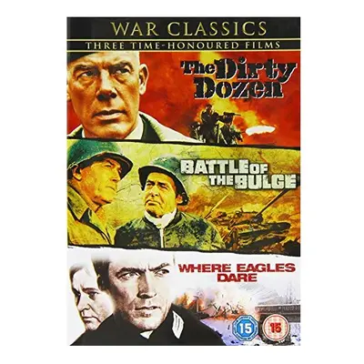 War Classics Collection - Where Eagles Dare / The Dirty Dozen / Battle Of The Bulge [DVD]