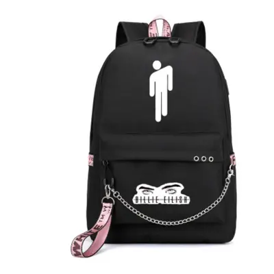 (Black) Kids Teenagers Girls School Bag BillieE Backpack