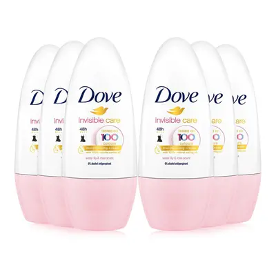 Dove Floral Touch Anti-Perspirant Cream Roll-On, Invisible Care, Pack, 50ml