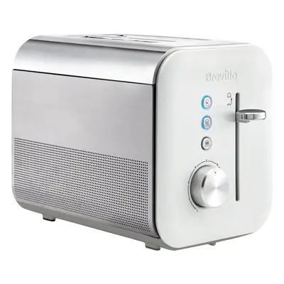 Breville VTT686 Slice High Gloss Toaster, White