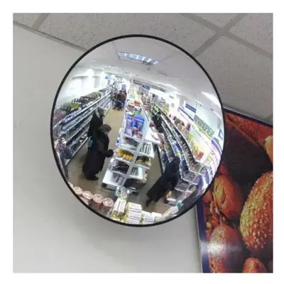 Outdoor Convex Mirror 11.8in Round Adjustable Security Mirror Wide Angle